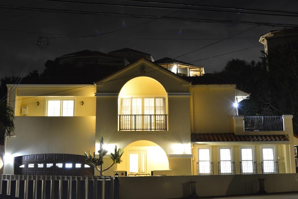Maeda Biru House Villa Onna Eksteriør billede